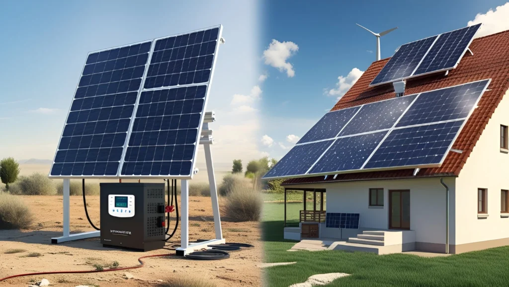 Off-Grid vs On-Grid Solar Panels in India – सोलर सिस्टम तुलना हिंदी में