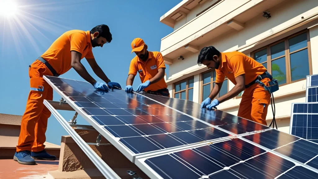 सोलर पैनल्स की सर्विसिंग: Solar Panel Maintenance Tips India 4